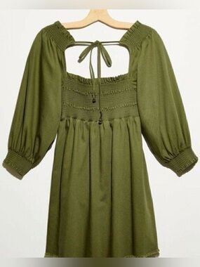 amber denim dress free people Free People Amber Denim Dress In Dark Indigo